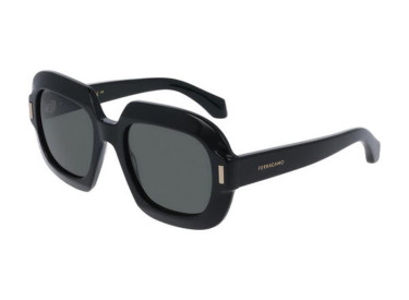 Salvatore Ferragamo SF2068SE 001 Shiny Black/Grey