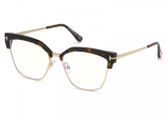 Tom Ford TF5547-B 052 Havana/Gold 54mm