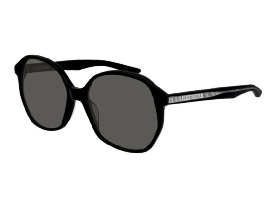Balenciaga BB0005S 001 Shiny Black/Grey