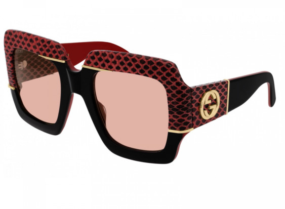 Gucci GG0484S 004 Black/Pink