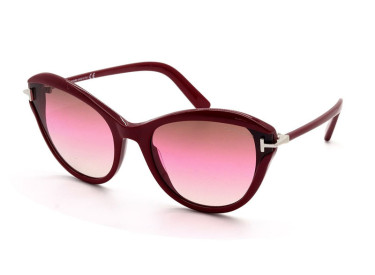 Tom Ford FT0850 69F Shiny Bordeaux/Brown Gradient