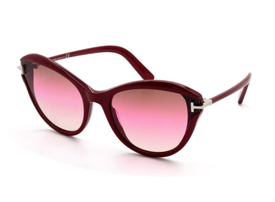 Tom Ford FT0850 69F Shiny Bordeaux/Brown Gradient