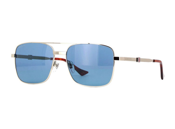 Gucci GG1441S 003 Silver/Blue