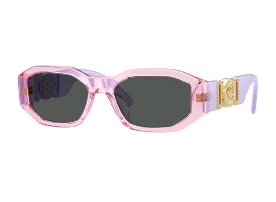 Versace VK4429U 552687 Transparent Lavander/Dark Grey