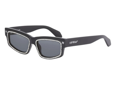 Off-White OERI135 MIRAMAR 1307 Black with White Stones/Dark Grey