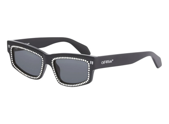 Off-White OERI135 MIRAMAR 1307 Black with White Stones/Dark Grey