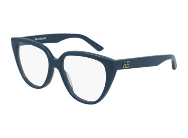 Balenciaga BB0129O 007 Blue 53mm