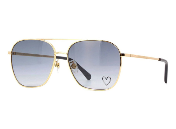 Stella McCartney SC40038U 30B Shiny Endura Gold/Smoke Gradient