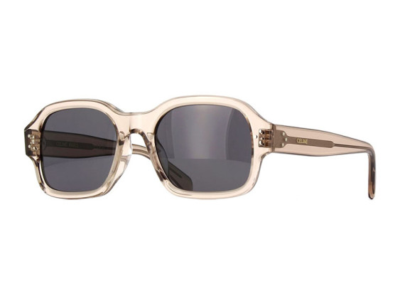 Celine CL40266U 59A Transparent Taupe/Smoke