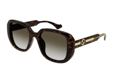 Gucci GG1557SK 002 Dark Havana/Brown Gradient