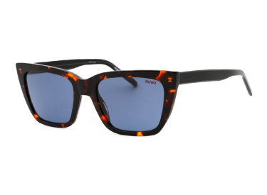 Hugo HG 1249/S 0O63 KU Dark Havana Red/Blue