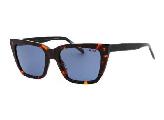 Hugo HG 1249/S 0O63 KU Dark Havana Red/Blue