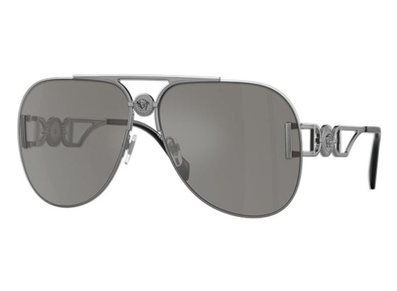 Versace VE2255 10006G Silver/Light Grey Mirrored Silver