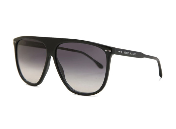 Isabel Marant IM 0009/S 0807 9O Shiny Black/Grey Gradient