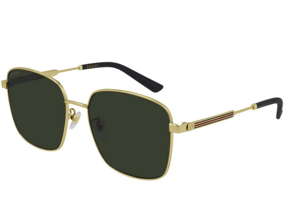 Gucci GG0852SK 001 Gold/Green