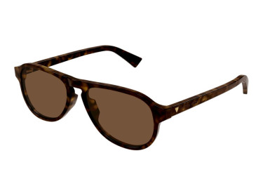 Bottega Veneta BV1292S 002 Havana/Brown