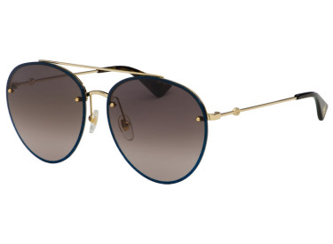 Gucci GG0351S 002 Gold/Brown Gradient