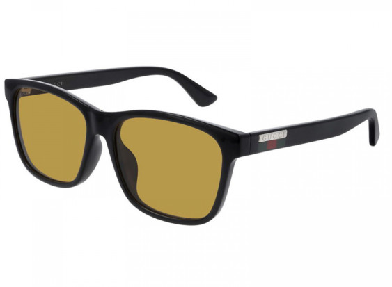 Gucci GG0746SA 002 Black/Yellow