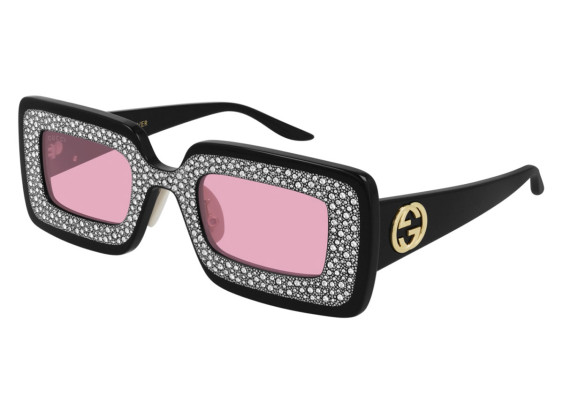 Gucci GG0974S 001 Black/Pink