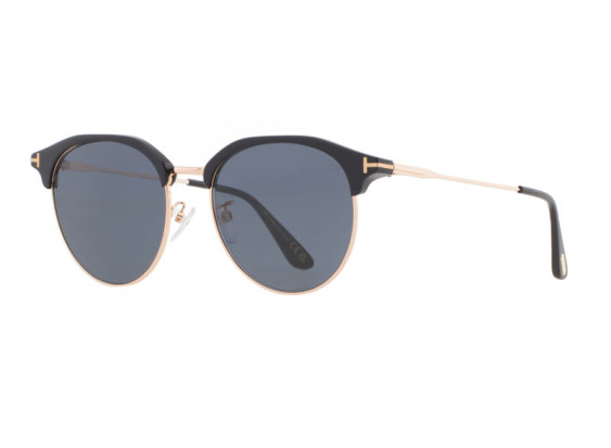 Tom Ford FT0889-K 01A Shiny Black/Gold/Smoke