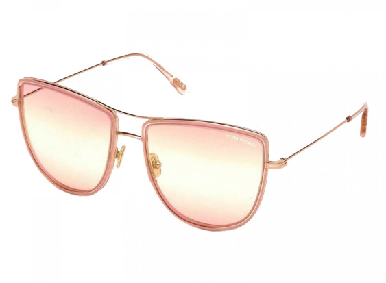 Tom Ford FT0759 28Z Rose Gold/Pink