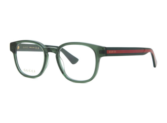 Gucci GG0927O 005 Shiny Transparent Green 49mm