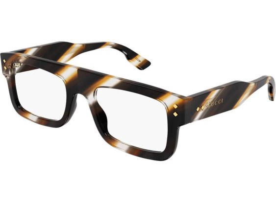 Gucci GG1085O 002 Shiny Brown Havana