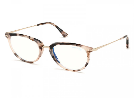 Tom Ford TF5640-B 055 Havana Pink Beige 51mm