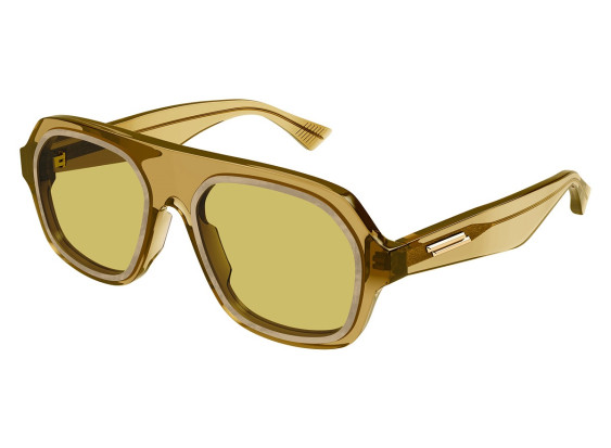 Bottega Veneta BV1217S 003 Yellow/Yellow