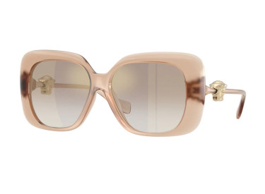 Versace VE4499U 55386E Opal Rose/Gradient Brown Mirrored Gold
