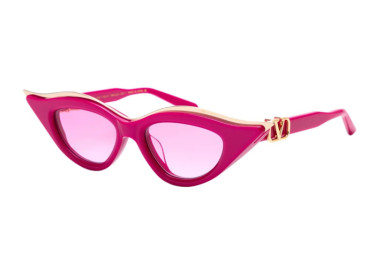 Valentino V-GOLDCUT-II VLS-114D Pink/White Gold/Pink to Light Pink Gradient AR