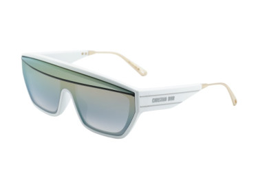 Dior DIORCLUB M7U 51A5 White/Gold Mirror
