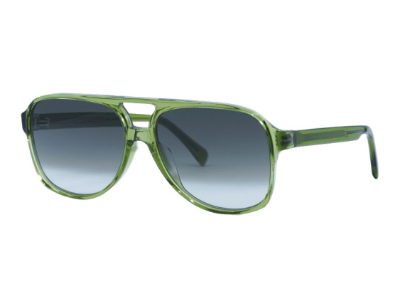 Celine CL40032U 93P Shiny Green/Grey Gradient