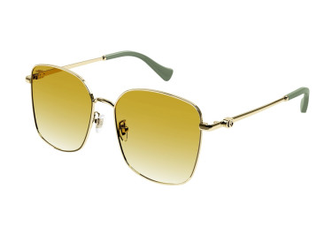 Gucci GG1146SK 004 Gold/Yellow Gradient