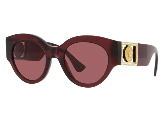 Versace VE4438B 538569 Transparent Parade Red/Dark Violet