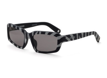 Jacquemus MARINO JAC/64 C5 Black and White Zebra/Grey