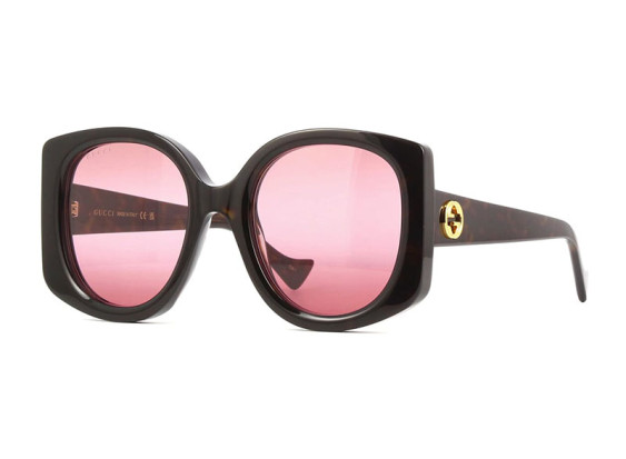Gucci GG1257S 003 Dark Havana/Gradient Red