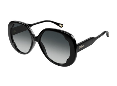 Chloe CH0195SK 001 Shiny Black/Grey Gradient