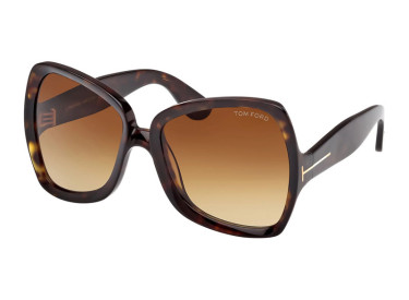 Tom Ford FT1222 52F Dark Havana/Brown Gradient