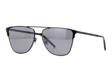 Saint Laurent SL280 002 Black/Silver Mirror