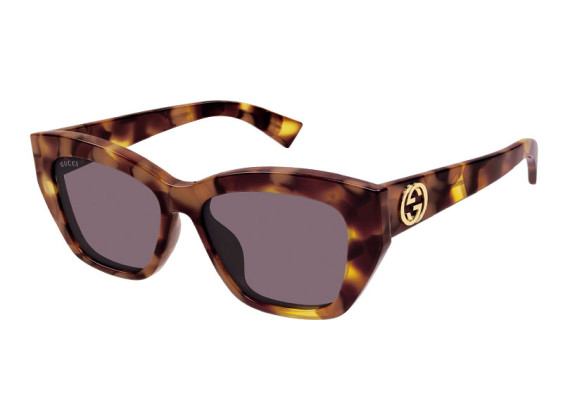 Gucci GG1844SA 003 Shiny Havana/Lilac