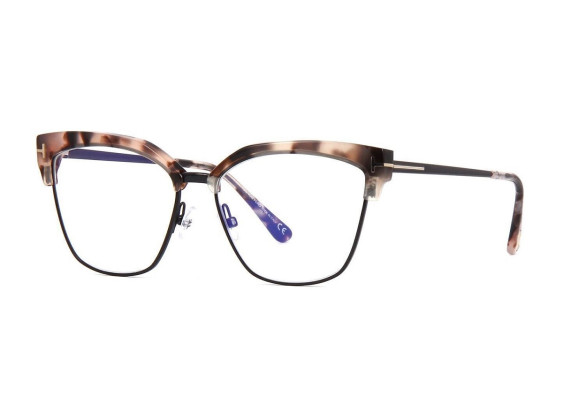 Tom Ford TF5547-B 055 Pink Vintage Havana 54mm