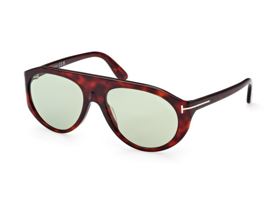 Tom Ford FT1001 54N Red Havana/Green Photochromic