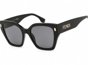 Fendi FE40070I 01D Shiny Black/Smoke Polarized