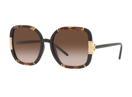 Tory Burch TY9071U 189613 Dark Havana/Black/Brown Gardient