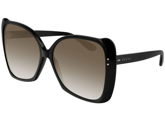 Gucci GG0471S 001 Black/Brown Gradient