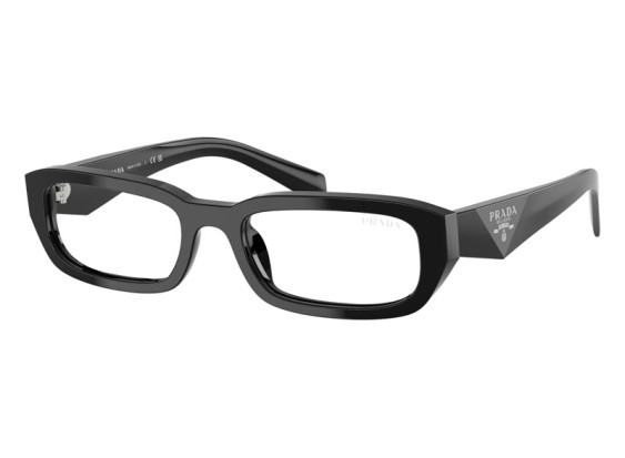 Prada PRB06S 16K08N Black/Clear Blue Light Filter