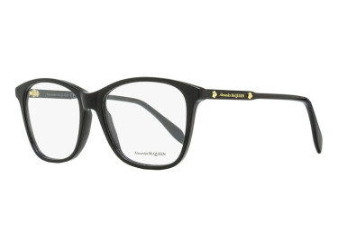 Alexander McQueen AM0191O 001 Shiny Black 54mm