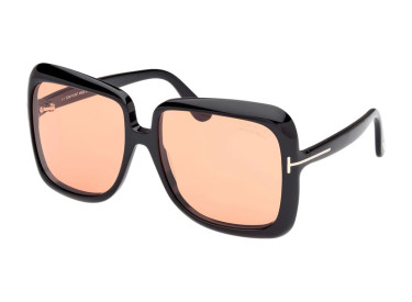 Tom Ford FT1156 01E Shiny Black/Brown