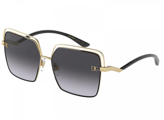 Dolce & Gabbana DG2268 13348G Gold/Black/Grey